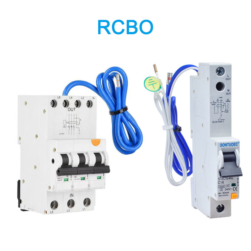 6ka 3p + N Lepage Crimation Corkiker A (AC) Ituaiga rcbo ma uaea