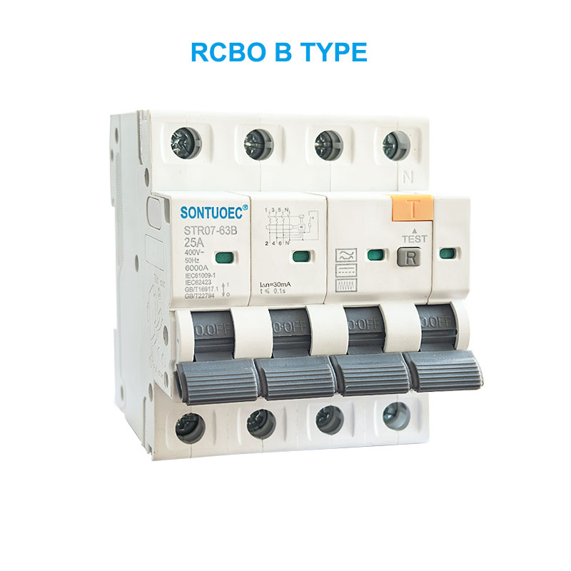 Stro7-63b rcbo b ituaiga 2p 4p reddiction o le taimi nei matagaluega